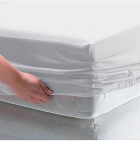 Resim Lastikli Çarşaf 1. Kalite Yerli Üretim Tek Kişilik Beyaz Renk 100x200 