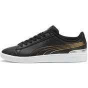 Resim Puma Vikky V3 Metallic Shine Siyah Kadın Sneaker Siyah 