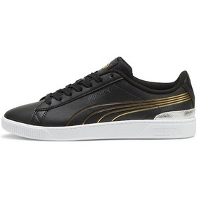 Resim Puma Vikky V3 Metallic Shine Siyah Kadın Sneaker Siyah 