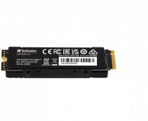 Resim Verbatim 49369 Vi7000G 4TB M2 NVMe PCIe Gen4 Soğutuculu Gaming SSD, PS5 Uyumlu - 7400MB/6500MB 