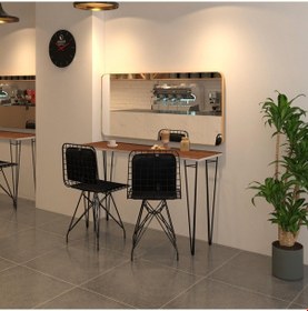 Resim Knsz masa sandalye takımı hem75mazlum cvzsyh 100*040 sm 2 sandalye syhsyh sırt minderli 