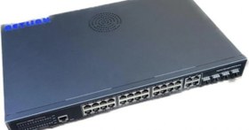 Resim Netlink NTL24GM4SFPAF POEG4S 24 Port 10/100/1000+4*1000 Combo+4sfp L2 Managed Poe Switch 400W 