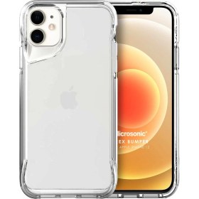 Resim Apple Iphone 12 Kılıf Trex Bumper Şeffaf 