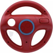 Resim Papajack WII111-RED-1PCS Çok Renkli Mario Kart Yarış Direksiyonu Oyunları Wii Uzaktan Oyun Denetleyicisi Için Direksiyon (Yurt Dışından) 
