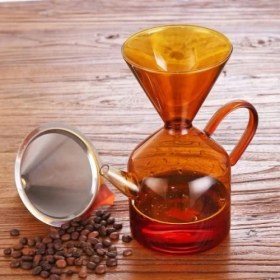 Resim K-Yonlineticaret Cam Kahve Demleme Seti 