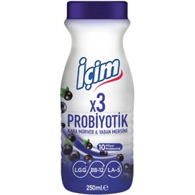 Resim İçim Kara Mürver & Yaban Mersini Probiyotik İçecek 250 ml 