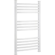 Resim Toprak Havlupan 40/110CM 15 Borulu Beyaz Renk Havlupan Radyatör Banyo Isıtıcı 5 Yıl Garantili 