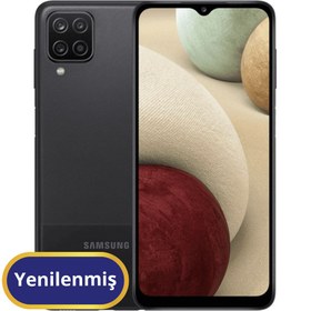 Resim Samsung A12 Yenilenmiş TR Garanti | 64 GB 4 GB Siyah 