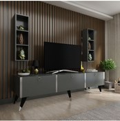 Resim Myniture Home & Living Festival Tv Ünitesi S3004-4 Antrasit 