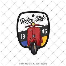 Resim Vsp54 Retro Stili Yazili Etiket 