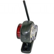Resim KIR OTOMOTİV Mini Takoz 12 Ledli Kırmızı-beyaz 12v-24v 