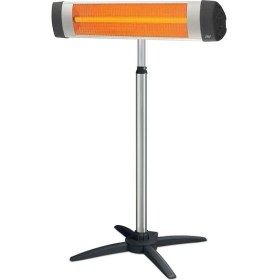 Resim Alf Infrared Isıtıcı 1500 W Gümüş Renk Metal Yapı ile 15 m² Alan Isıtma Kapasitesi 
