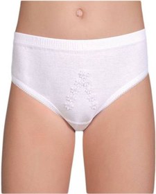 Resim Berrak Kız Papatya Bikini Külot 2560 - Beyaz / 6 