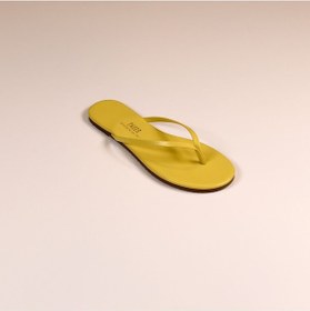 Resim Kadın Sarı Parmak Arası Terlik Sarı 