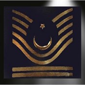 Resim ÇUKUROVA ÜTÜ Jandarma Asayiş Yelek İçin Minyatür Astsubay Kıdemli Baş Çvş. 3D Plastik TPU Gögüs Arması, Cırtlı, 