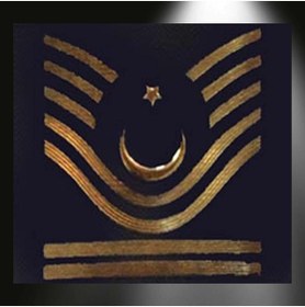 Resim ÇUKUROVA ÜTÜ Jandarma Asayiş Yelek İçin Minyatür Astsubay Kıdemli Baş Çvş. 3D Plastik TPU Gögüs Arması, Cırtlı, 