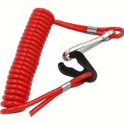 Resim Acil Motor Durdurma için Tekne Motoru Öldürme Anahtarı İpi, Honda Tohatsu Yamaha PWC 'ler için Önemli Dıştan Takma Motor Güvenliği 682-82556-00-00 