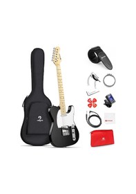 Resim Vangoa Elektro Gitar Black 