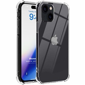 Resim Microsonic iPhone 15 Shock Absorbing Şeffaf Kılıf 