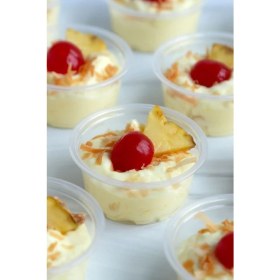 Resim Evinizin Yardımcısı Sunumluk & Meze & Tatlı & Soğuk Meze Plastik Sup Kase 250 Cc 12 Adet Kase 12 Adet Kapak 