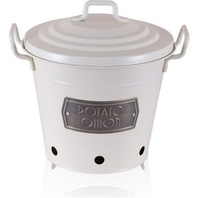 Resim The Mia Patates & Soğan Saklama Kabı Krem Krem 