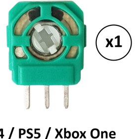 Resim POPKONSOL PS4 PS5 Xbox One Mikro Direnç 2.3k Micro Switch Potans Yeşil 1 Adet 