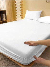 Resim Totem Ranforce Pamuklu Gri Yastık Kılıflı Lastikli Çarşaf Takımı 