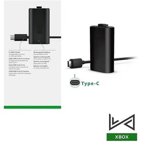 Resim Xbox Series S-x Gamepad Batarya + Şarj Kablolu Set 