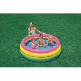 Resim Intex Dört Boğumlu Sunset Havuz 168 X 46 Cm. 