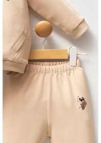 Resim U.s. Polo Assn Erkek Bebek Krem Takım 5274-48954 Krem 