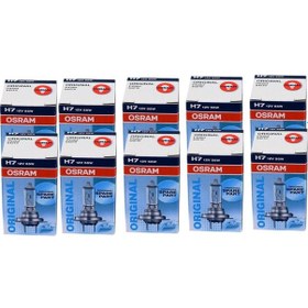 Resim 64210 Osram H7 H-7 Ampul 12v-55w 10 Adet germany 