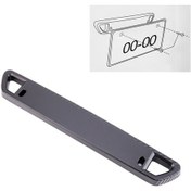 Resim Evrensel Araba Ruhsat Sahibi Plaka Numarası Çerçeve Karbon Fiber Plaka Sahibi 