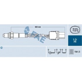 Resim Fae OKSIJEN LAMBDA SENSORU KARSAN JEST DUCATO BOXER JUMPER DAILY IV V 11> - 75063 