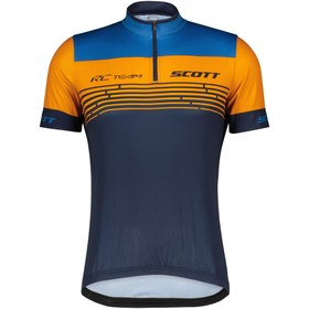 Resim SCOTT RC TEAM 20 SS KISA KOL FORMA MIDNIGHT BLUE/COPPER ORANGE/S 