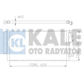 Resim KALE 378300 Klima Radyatoru ( Fiat: Doblo 1.3Jtd-1.6Jtd-2.0Jtd 09-) 51838048 (WA667291) 