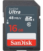 Resim Sandisk 16GB Ultra SDHC 48MB/s Class 10 UHS-I Hafıza Kartı 