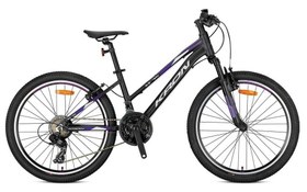 Resim 2026 Kron XC 75 Lady 24 Jant Bisiklet Mat Siyah/Mor 