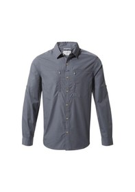 Resim Craghoppers Kiwi Boulder Ls Erkek Gömlek-Mavi (535528141) Mavi 