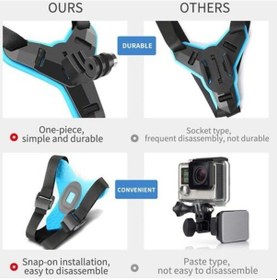 Resim Go Pro Aksiyon Kamera Motorsiklet Kask Alt Çene Bağlantı Aparatı Çok Renkli 