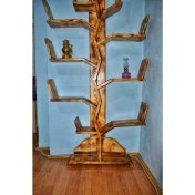 Resim Hikioe Ert Model Modern Kendinden Ayaklı Ağaç Kitaplık 