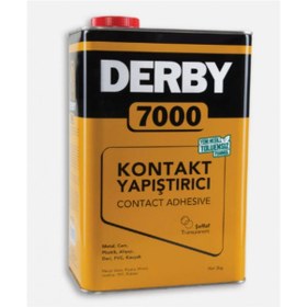 Resim Derby Yapıştırıcı Şeffaf 7000 Kokusuz 3 Kg Yeni Ürün 