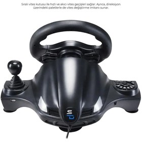 Resim Subsonic Gs-550 Ps3/ps4/pc/xboxone/xbox360 Direksiyon Seti 