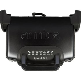 Resim ARNICA GH26262 AYVALIK STIL GH26262 TOST MAKINESI SIYAH 