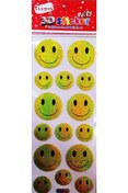 Resim Ticon 3d Sticker Etiket 