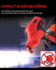 Resim Prohummer Ph236 Kırmızı Elektrikli El Tipi İnvertör Arc Kaynak Makinesi Kırmızı 