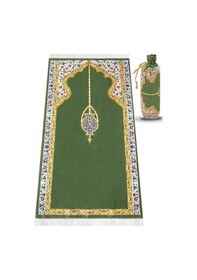 Resim İpek Dokulu Taşıma Çantalı Seccade Ipk05 