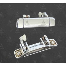 Resim TAIWAN B45973410 Kapı Kolu 323 90-95 Dış Arka Krom Sol 
