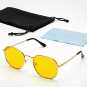 Resim Toptan Bulurum Anti Far Gece Görüş Gözlüğü Metal LÜX 