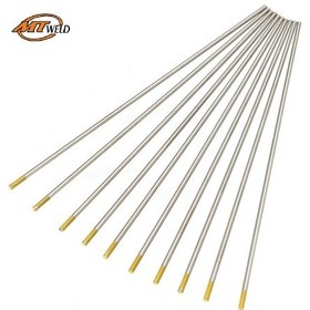 Resim Mtweld Tungsten Elektrodu Sarı (Gold) 1,60 X 175 Mm (10 Adet) 