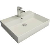 Resim Bocchi Milano Lavabo 60 Cm Mat Beyaz 1376-002-0126 